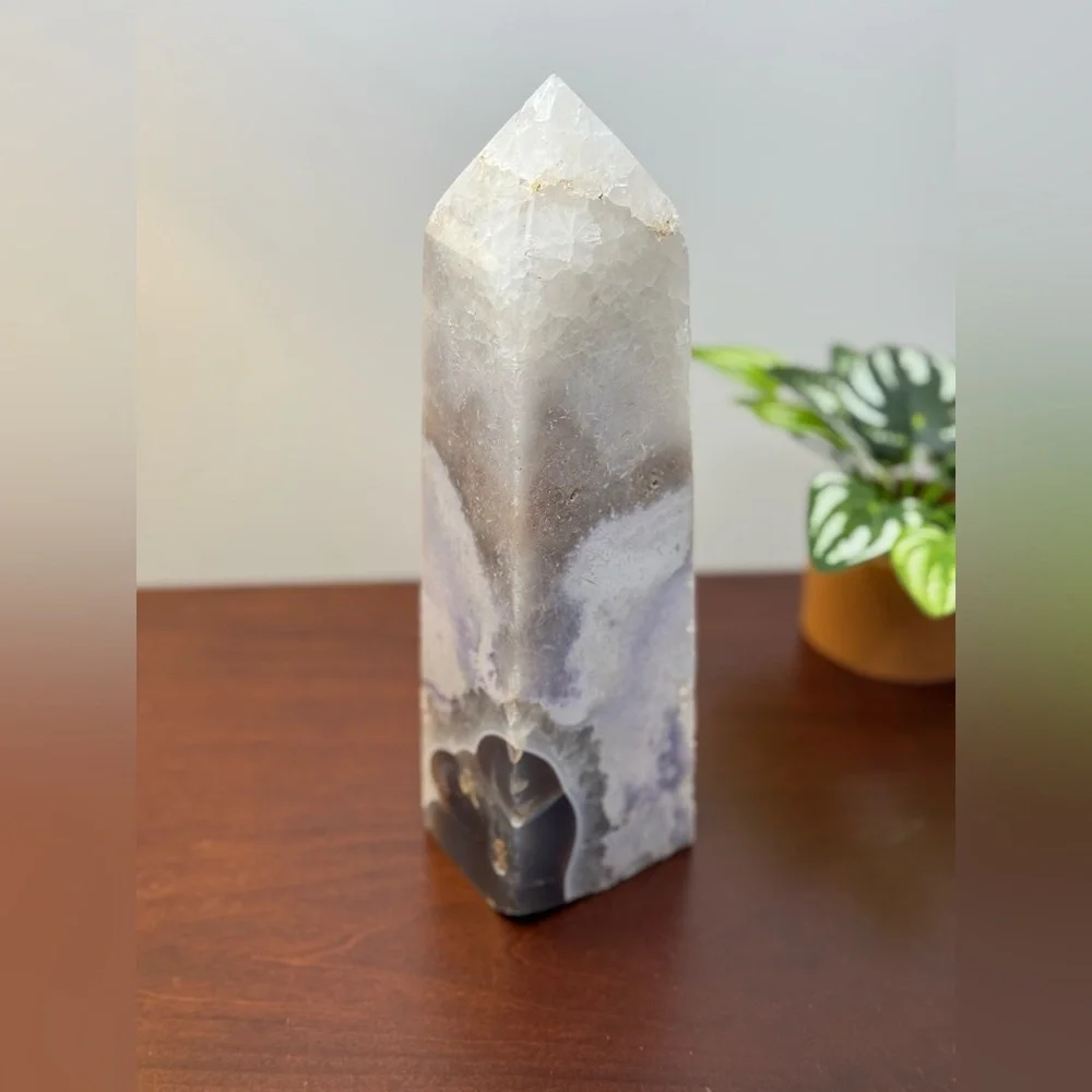 4lb Huge Pink Amethyst Crystal Druzy Tower